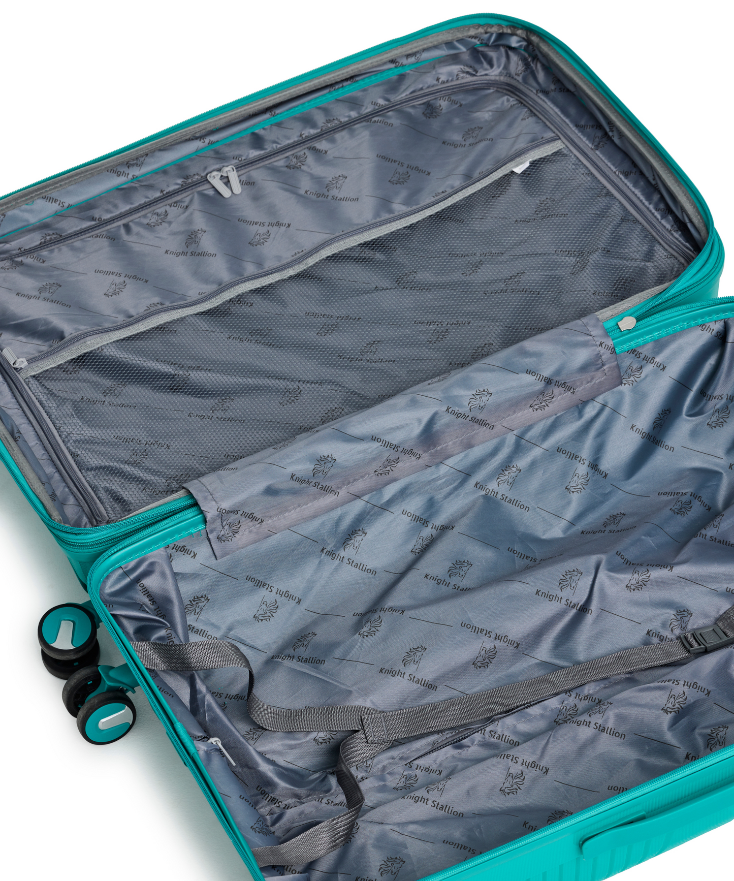 Mustang Teal Streak 28"Check-In Luggage – Spacious, Durable & Stylish Travel hard luggage Suitcase
